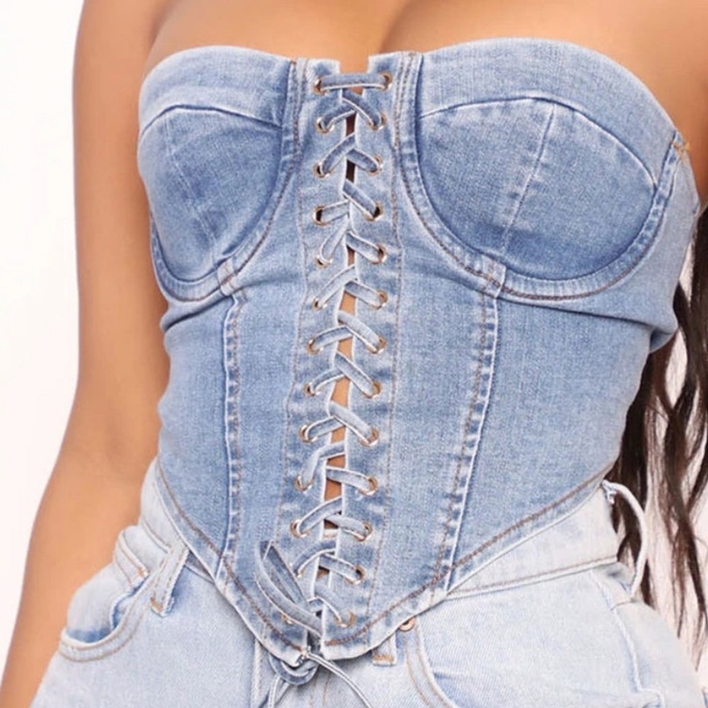 Play it your way Demin Corset